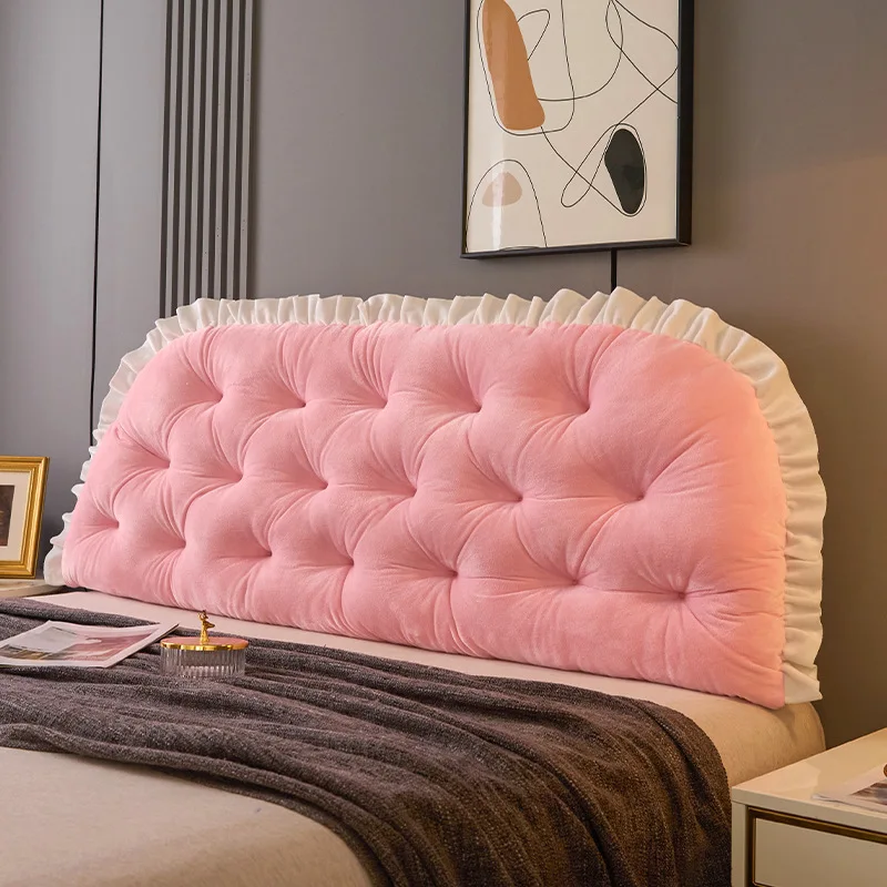 Headboard Cushion Backrest Tatami - Cuscino per testiera in velluto cristallino,