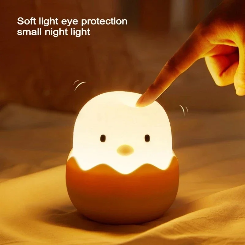 Floating Nightstand With Led Light - Led per bambini Touch Night Light
