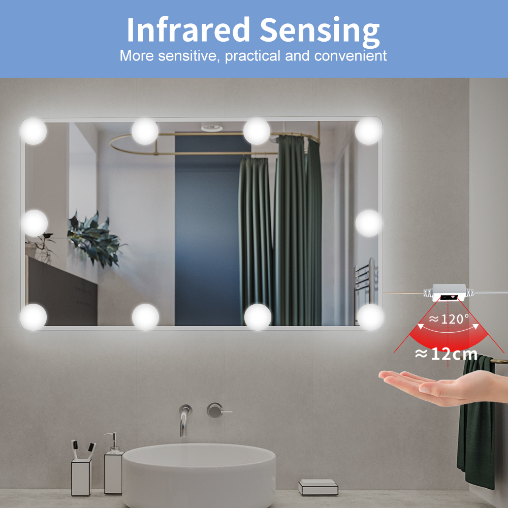 Specchio per trucco luce Vanit - Dressing Table Vanity With Lighted Mirror recensione e prezzo