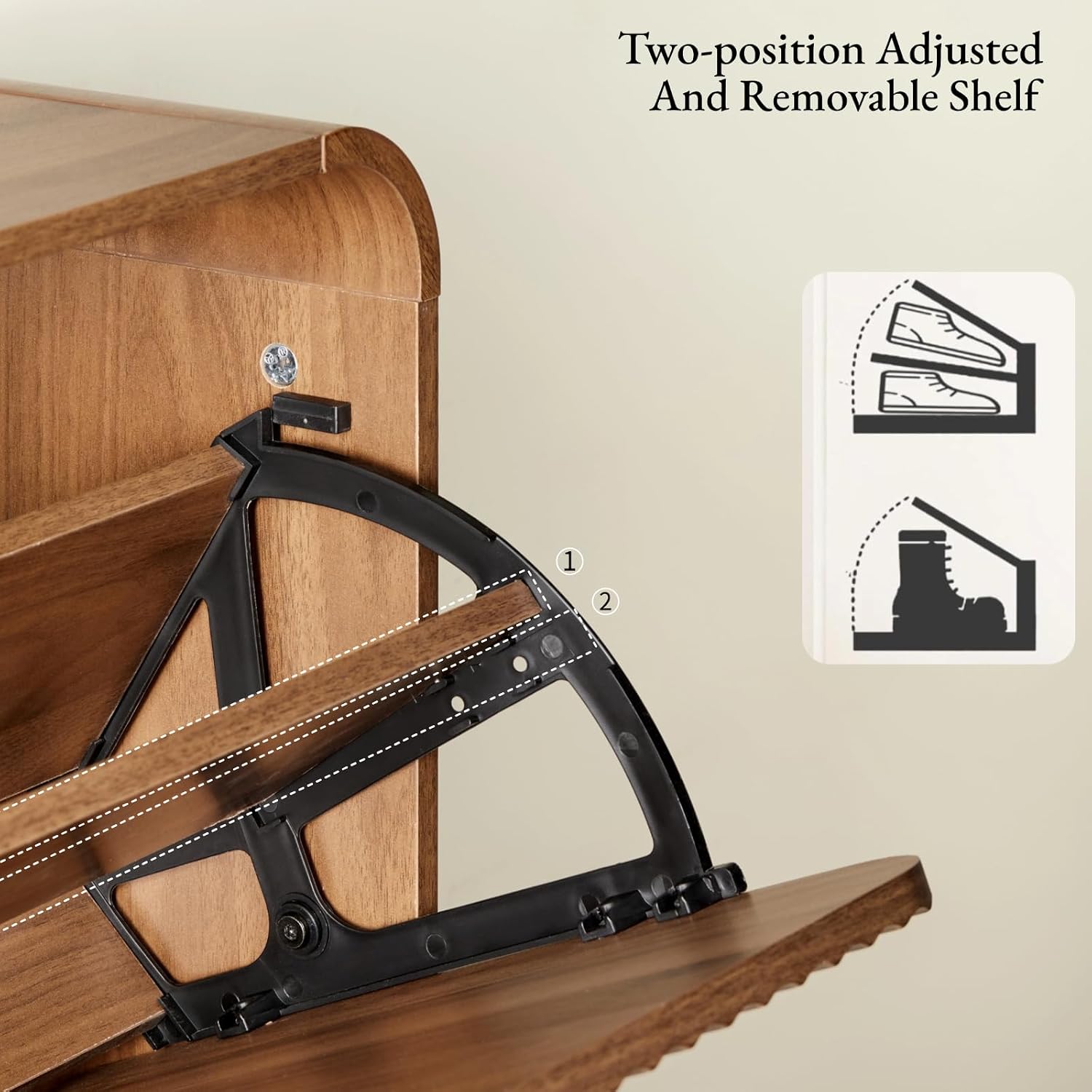 Mobiletto porta scarpe scanala - Shoe Rack Cabinet Narrow Entryway recensione e prezzo