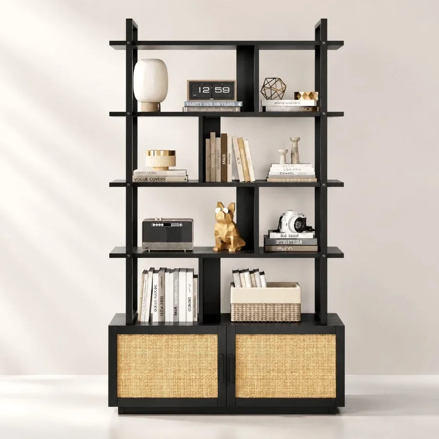 Libreria a 5 ripiani in rattan - Storage recensione e prezzo