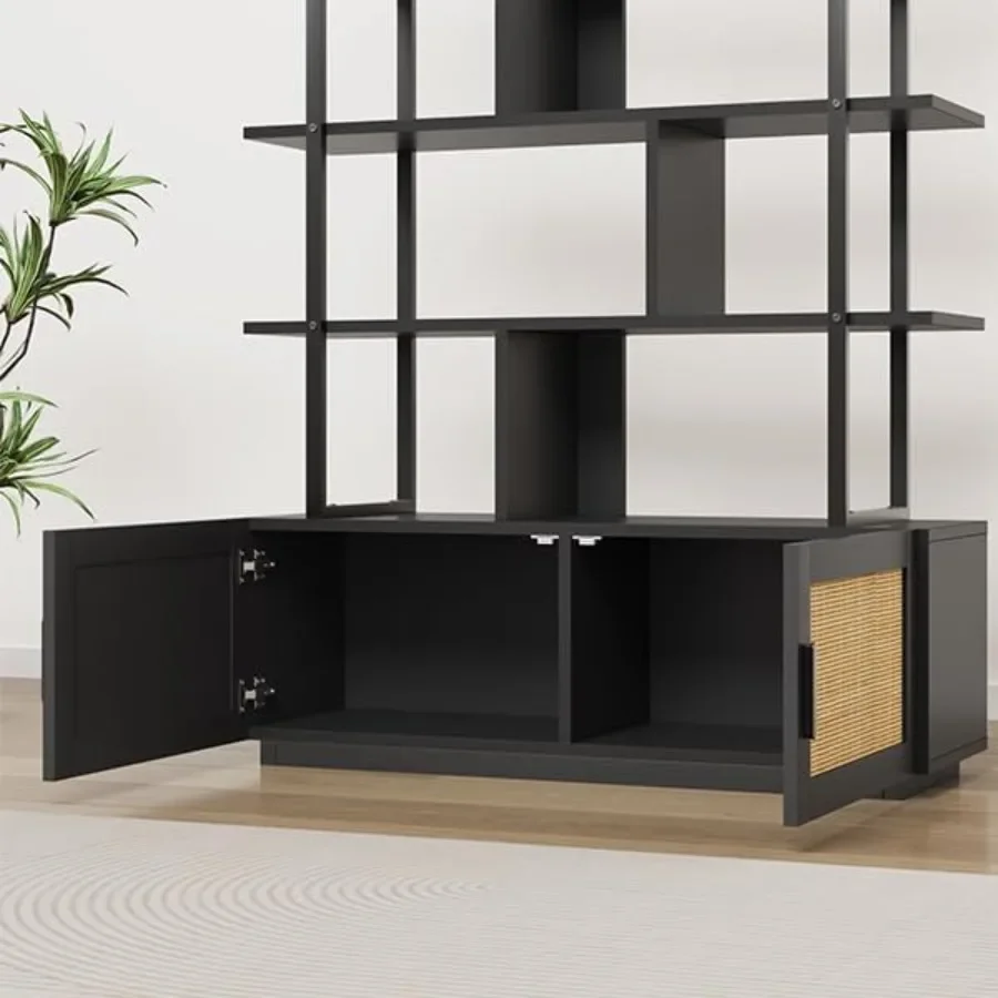 Libreria a 5 ripiani in rattan - Storage recensione e prezzo