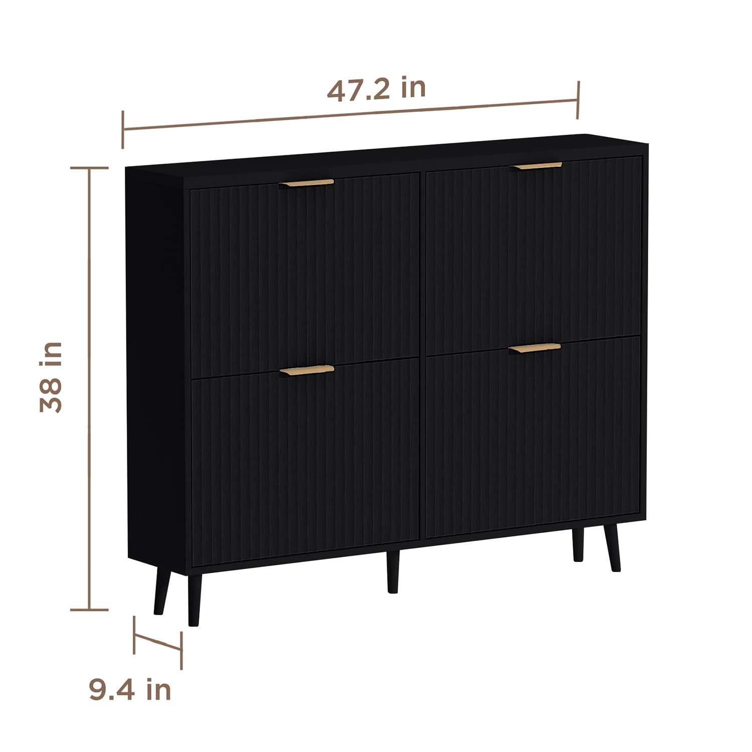 Mobile porta scarpe, organizer - Shoe Rack Cabinet Narrow Entryway recensione e prezzo