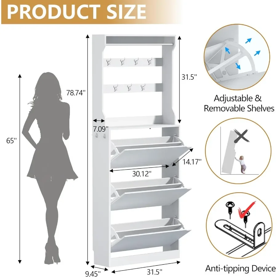 Scarpiera alta con appendiabit - Storage recensione e prezzo