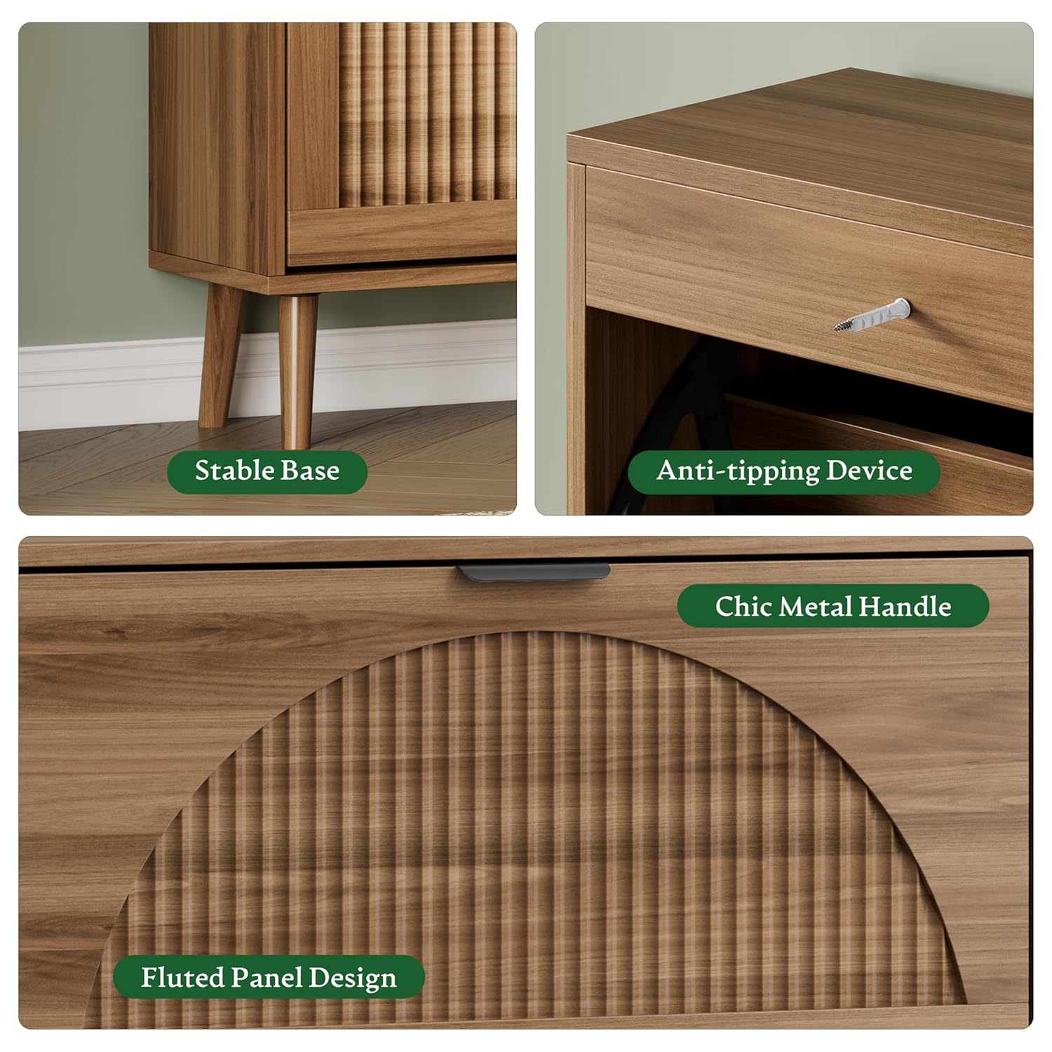 Mobiletto per Scarpe con 2 Cas - Shoe Rack Cabinet Narrow Entryway recensione e prezzo