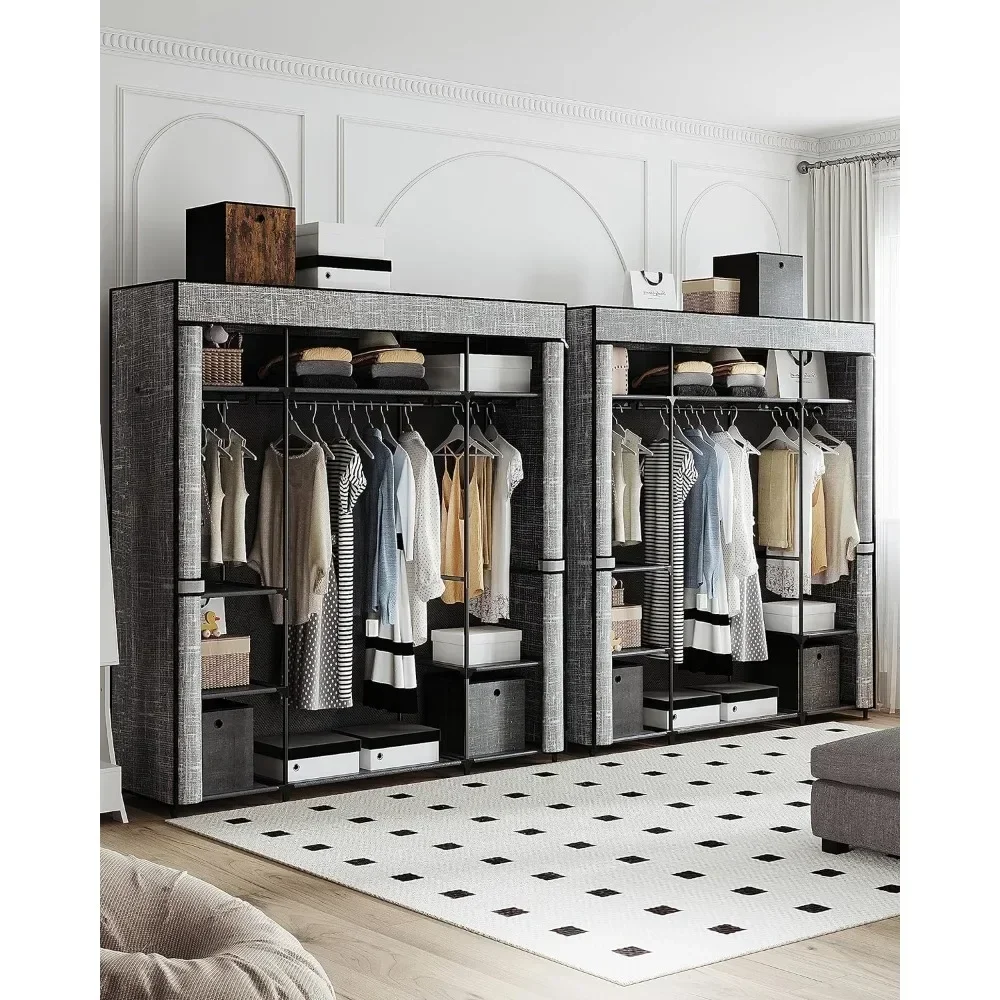 Armadio Portatile da 64,5 Poll - Wardrobe Closet Portable Fabric Cover recensione e prezzo