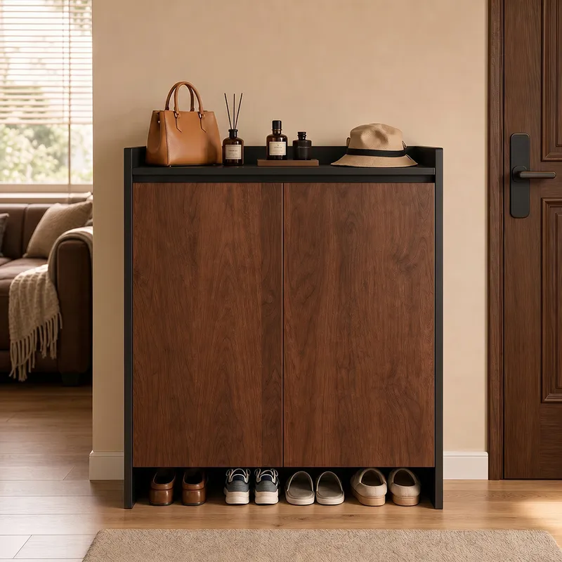 Scarpiera Vintage Sottile a Pi - Shoe Rack Cabinet Narrow Entryway recensione e prezzo